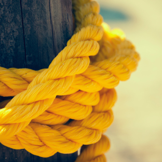 Free Yellow Rope Picture for iPad 3