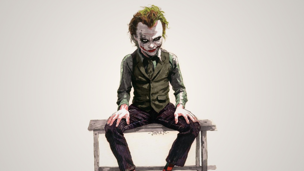 The Dark Knight, Joker wallpaper 1280x720