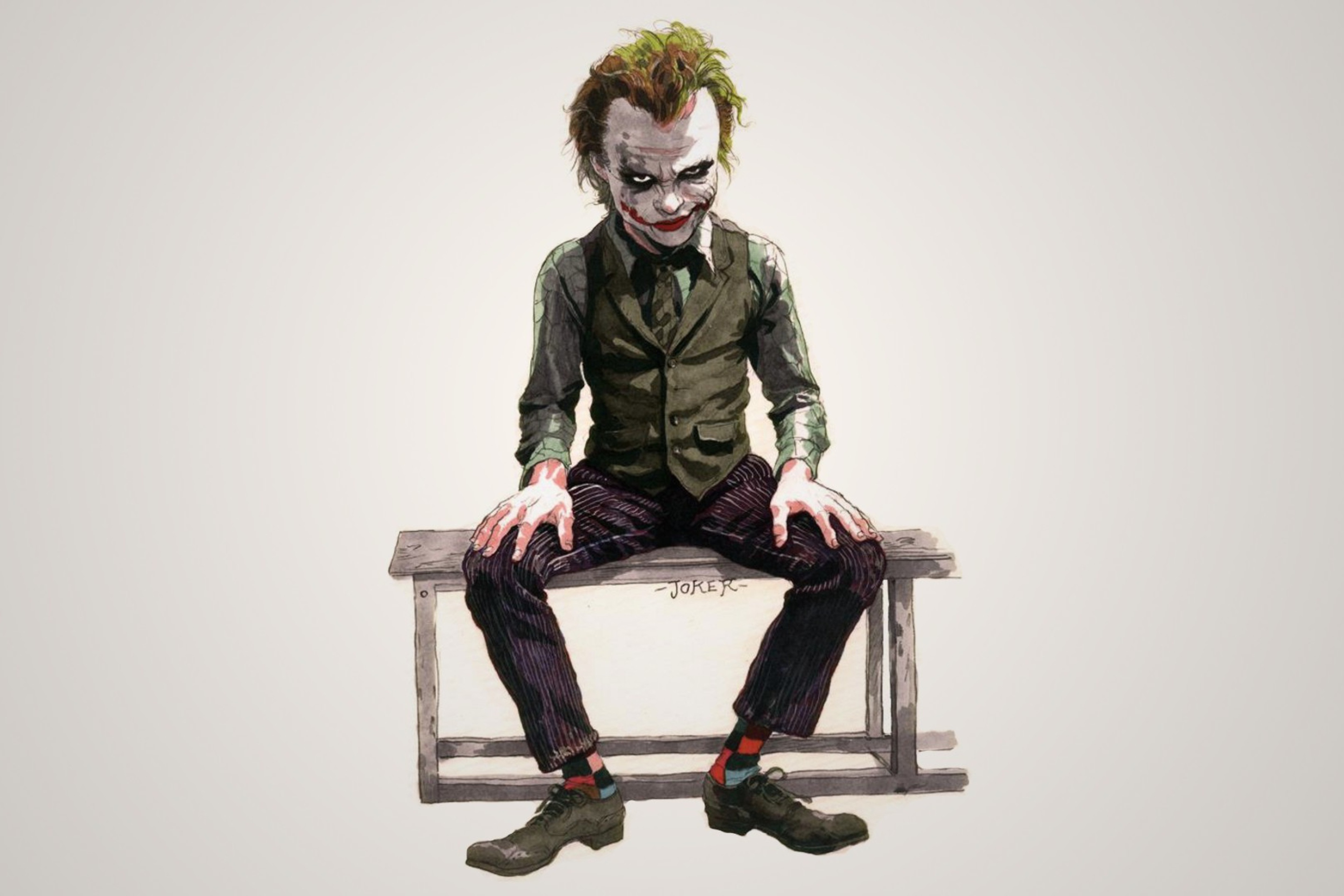 Das The Dark Knight, Joker Wallpaper 2880x1920