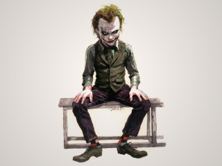 The Dark Knight, Joker wallpaper 320x240