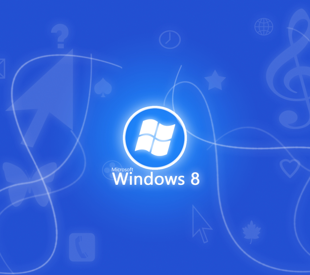 Das Windows 8 Style Wallpaper 1080x960
