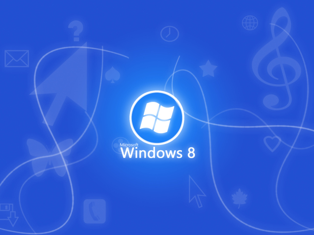 Das Windows 8 Style Wallpaper 640x480