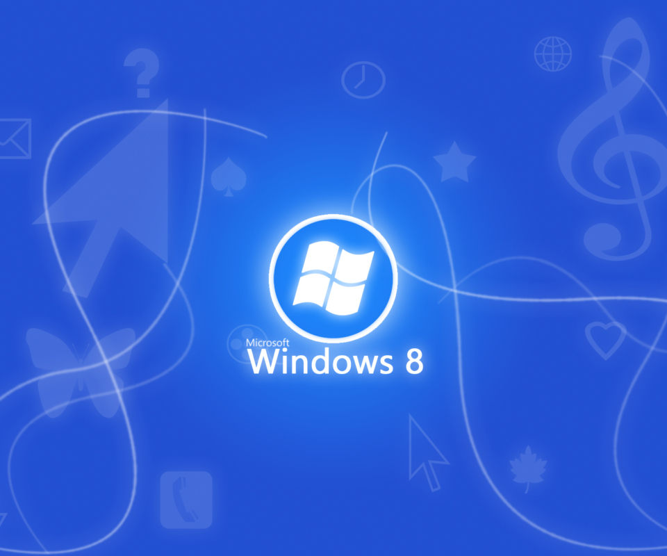 Windows 8 Style wallpaper 960x800