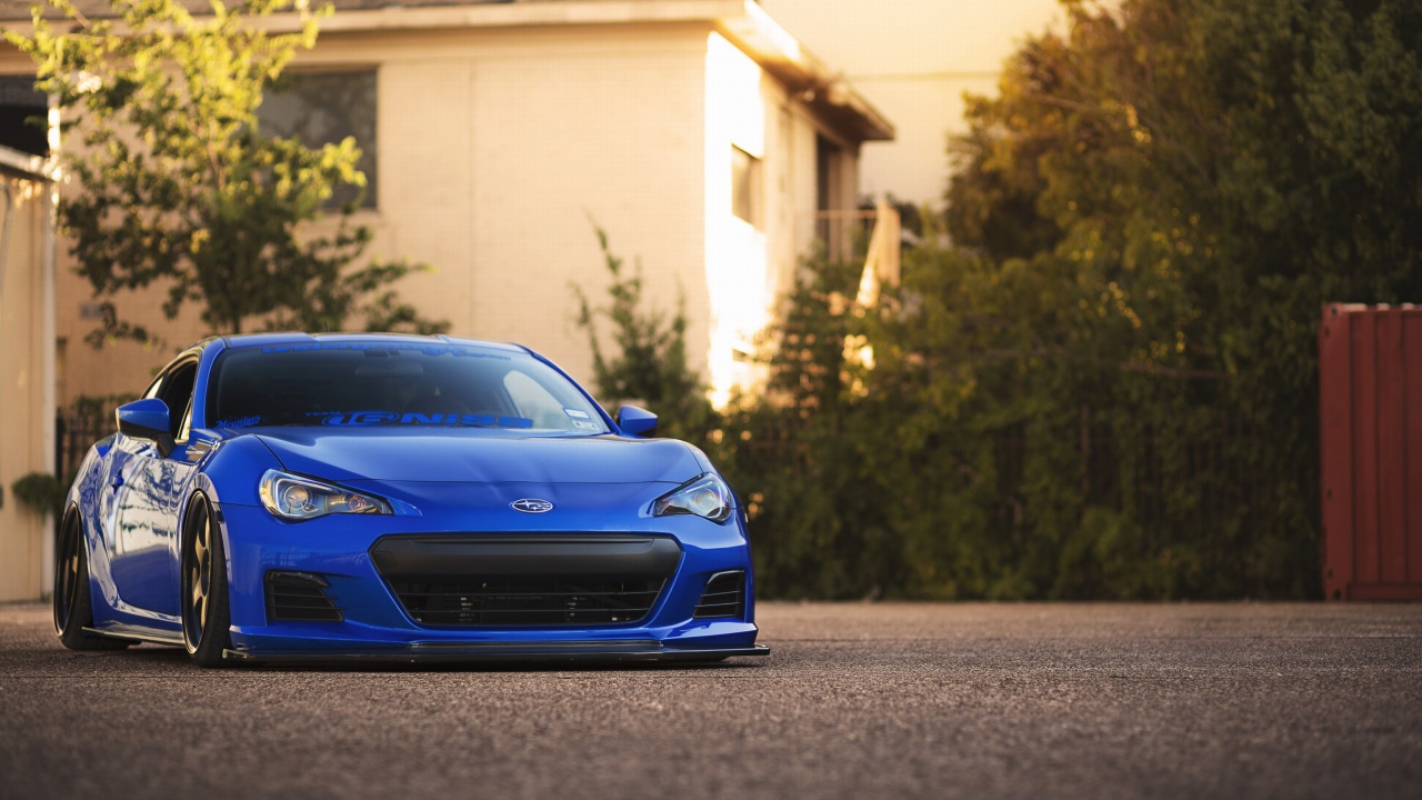 Das Subaru BRZ Wallpaper 1280x720