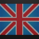 British Flag wallpaper 128x128