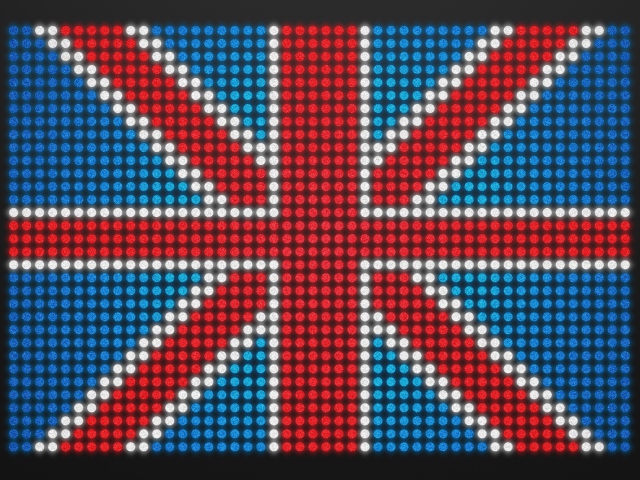 Das British Flag Wallpaper 640x480