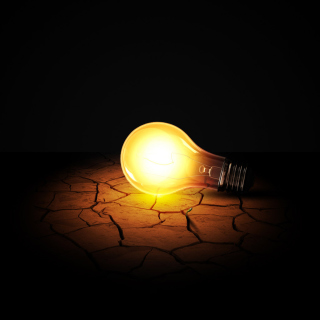 Light Bulb Wallpaper for iPad