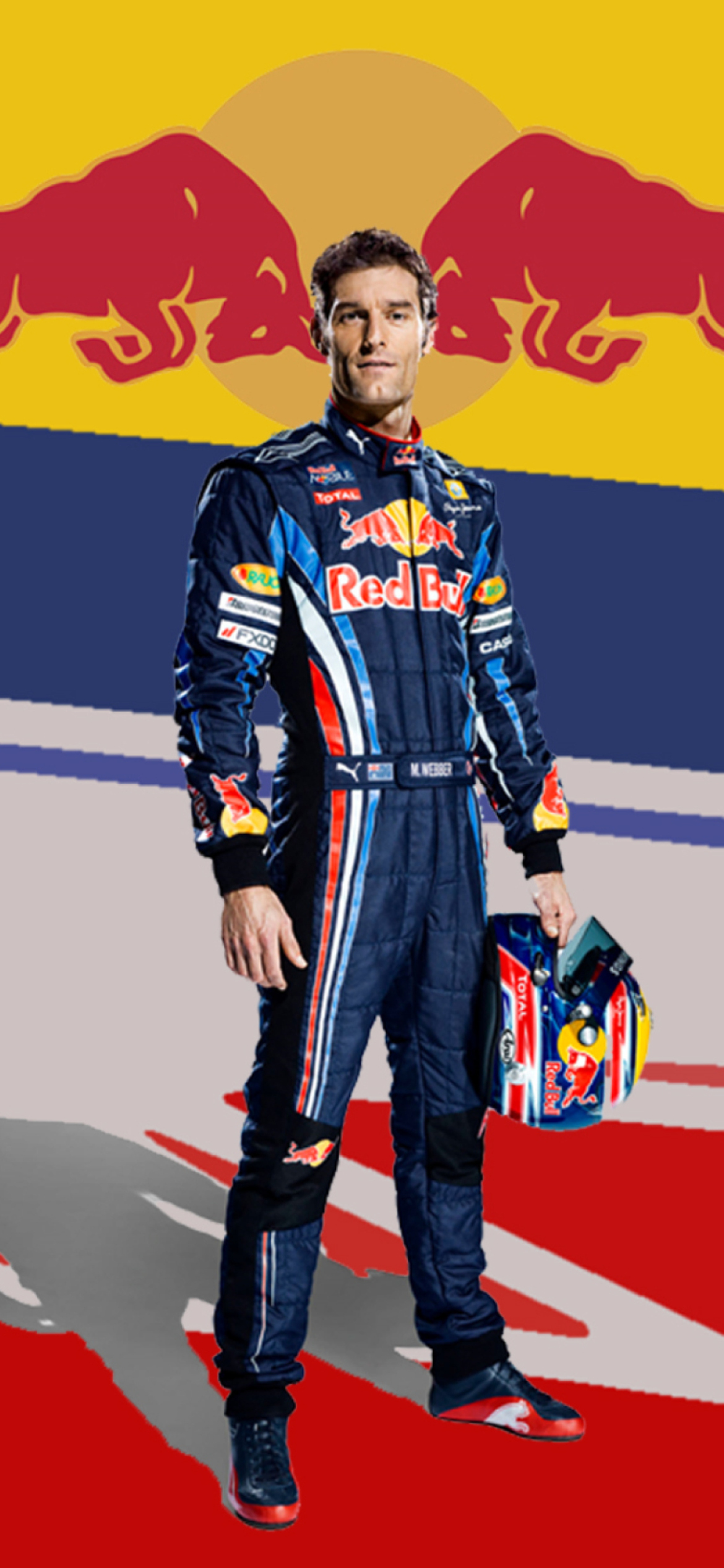 Sebastian Vettel Red Bull wallpaper 1170x2532