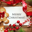 Merry Christmas HD wallpaper 128x128