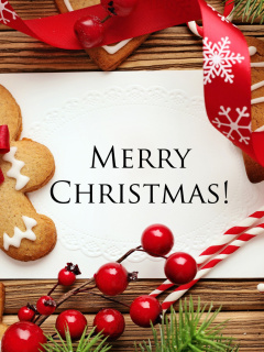 Das Merry Christmas HD Wallpaper 240x320