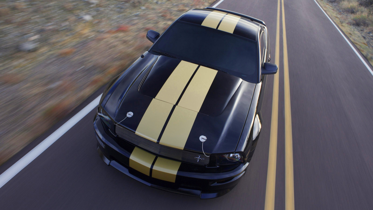 Screenshot №1 pro téma Shelby Mustang GT-H 1280x720