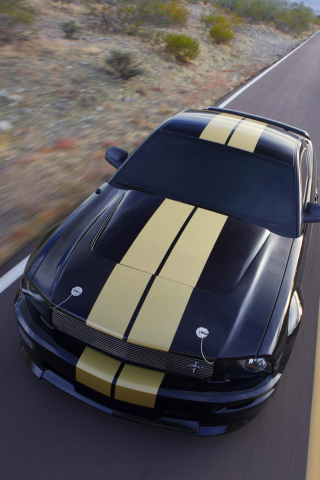 Das Shelby Mustang GT-H Wallpaper 320x480
