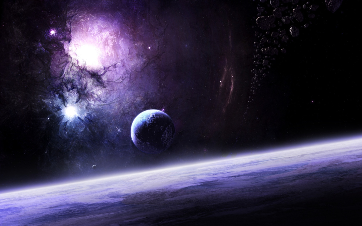 Fondo de pantalla Space Power 1440x900