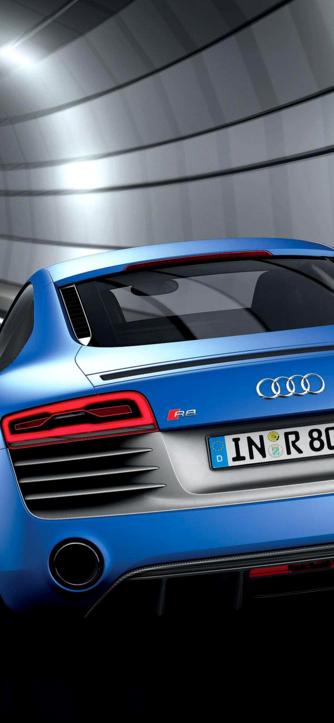 Audi R8 Coupe v10 Wallpaper for iPhone 12 Pro