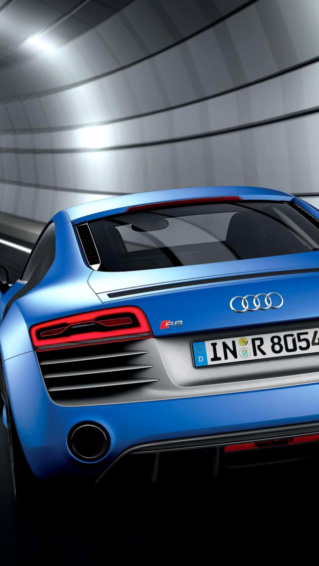 Audi R8 Coupe v10 wallpaper 640x1136