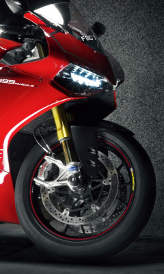 Das Ducati 1199 Wallpaper 240x400