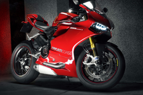 Das Ducati 1199 Wallpaper 480x320