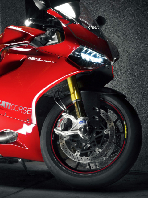 Ducati 1199 wallpaper 480x640