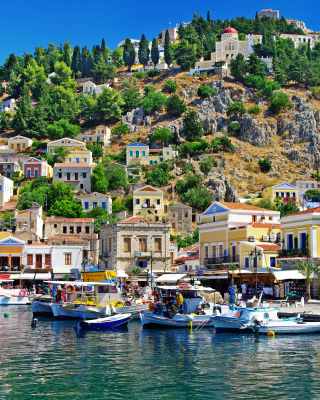 Greece sfondi gratuiti per HTC Titan