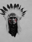 Das Indian Chief Wallpaper 132x176