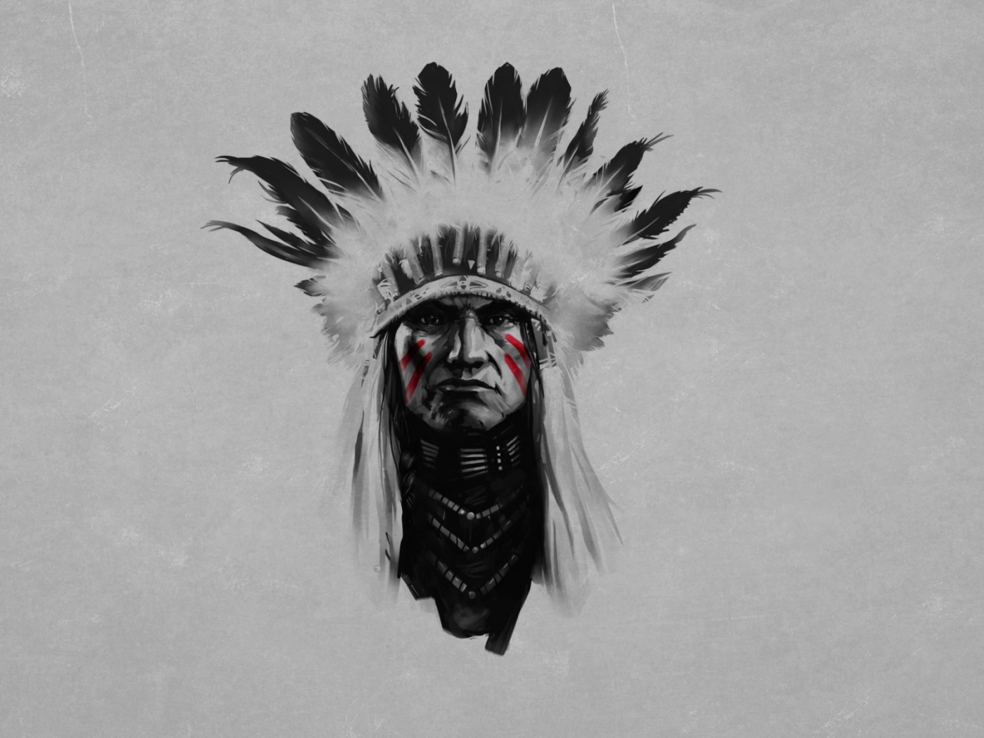 Indian Chief wallpaper 1400x1050