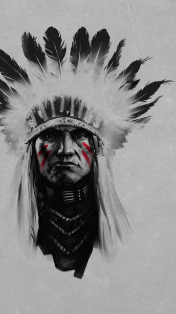 Sfondi Indian Chief 360x640