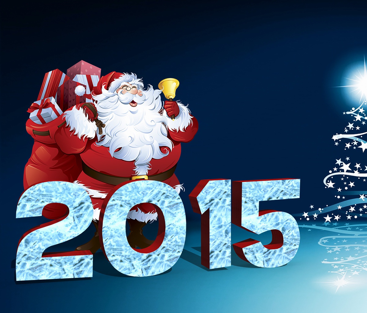 Das New Year 2015 Wallpaper 1200x1024
