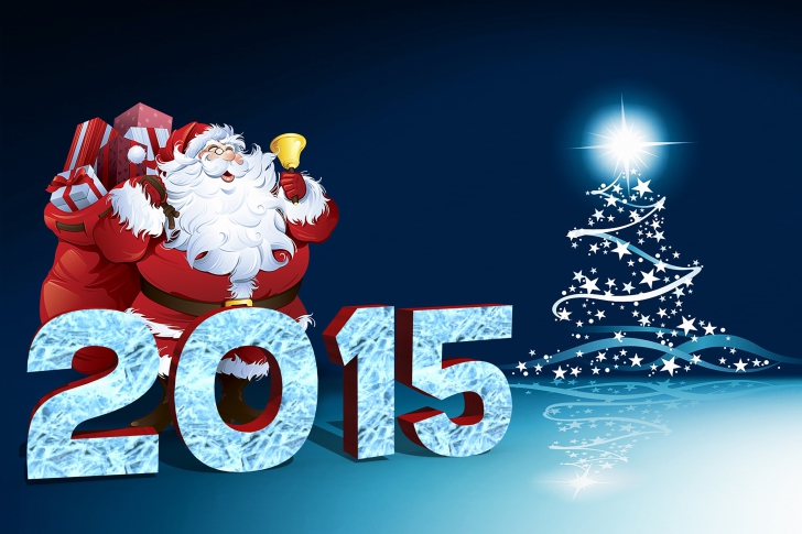 Fondo de pantalla New Year 2015