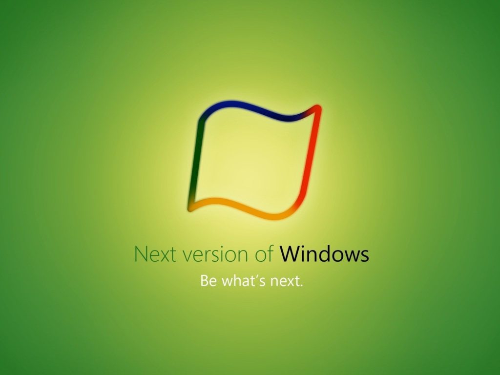 Обои Windows 8 Green Edition 1024x768