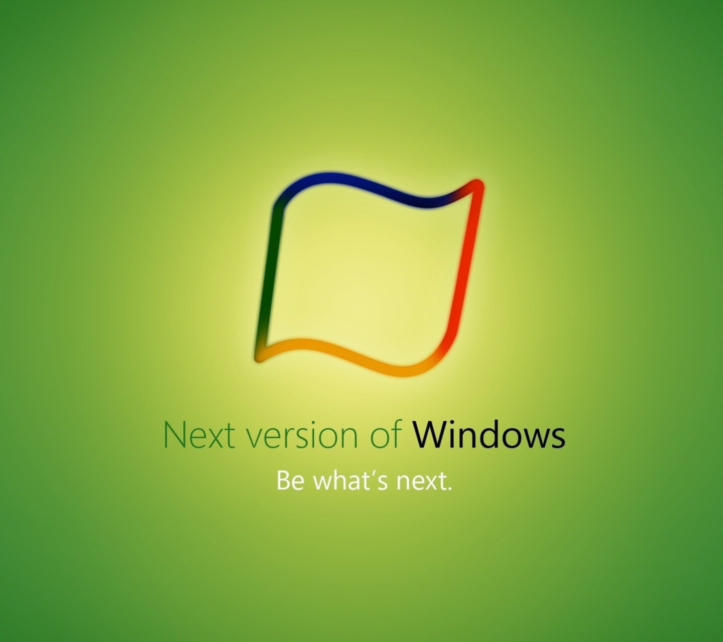 Обои Windows 8 Green Edition 1440x1280