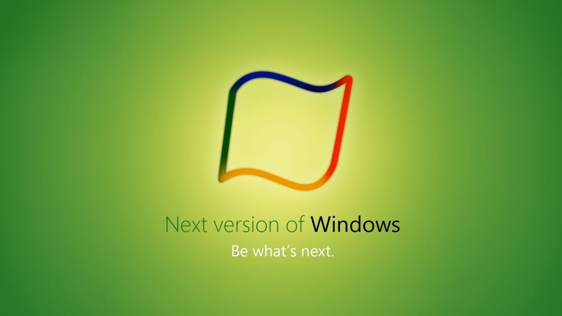 Обои Windows 8 Green Edition 1920x1080