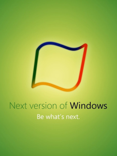 Обои Windows 8 Green Edition 240x320