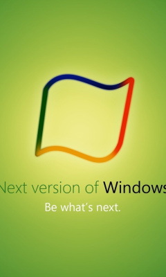 Обои Windows 8 Green Edition 240x400