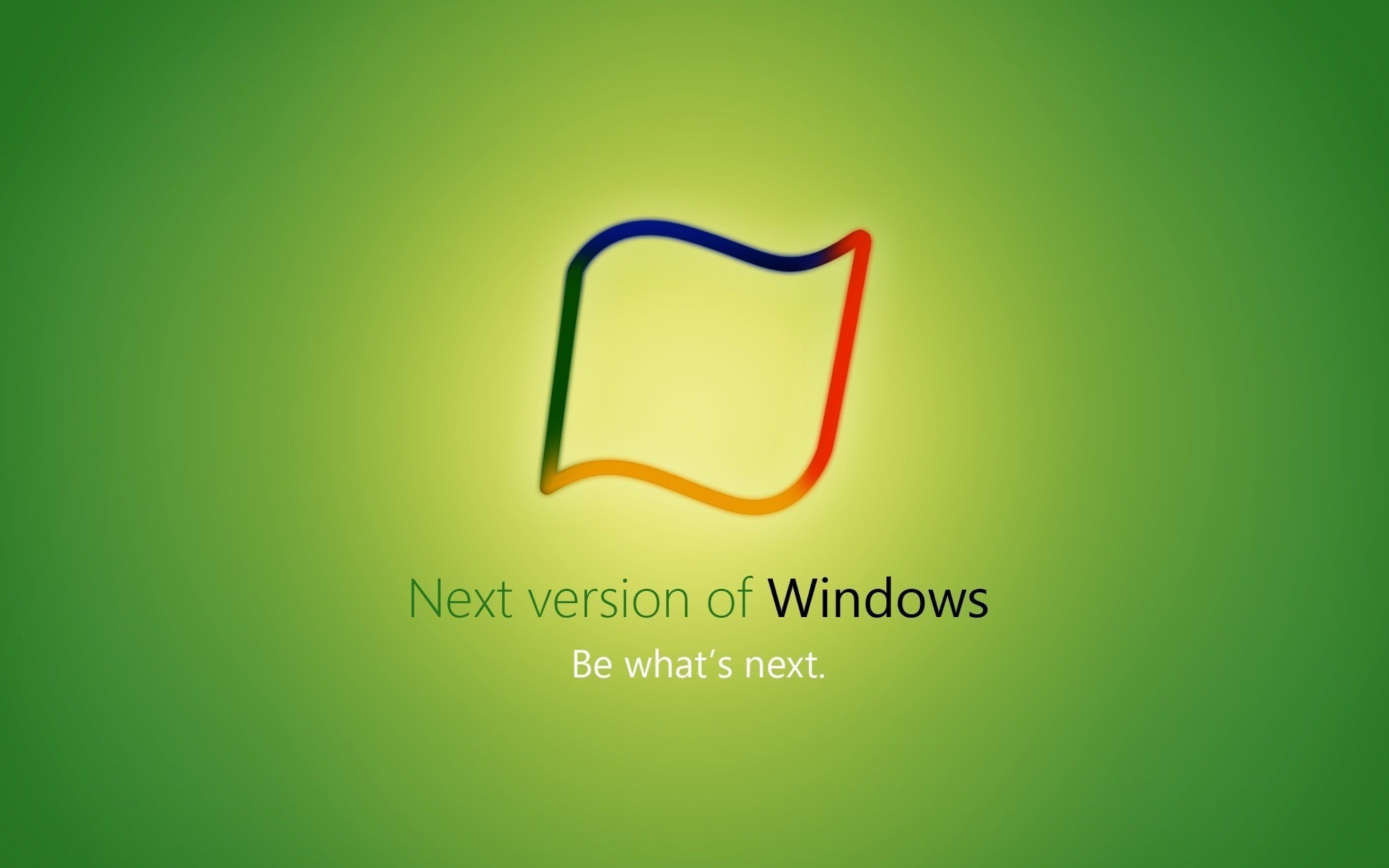Обои Windows 8 Green Edition 2560x1600