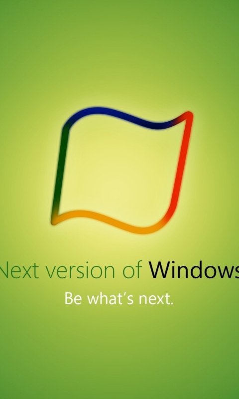 Das Windows 8 Green Edition Wallpaper 480x800
