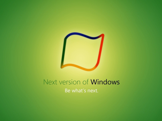 Обои Windows 8 Green Edition 640x480