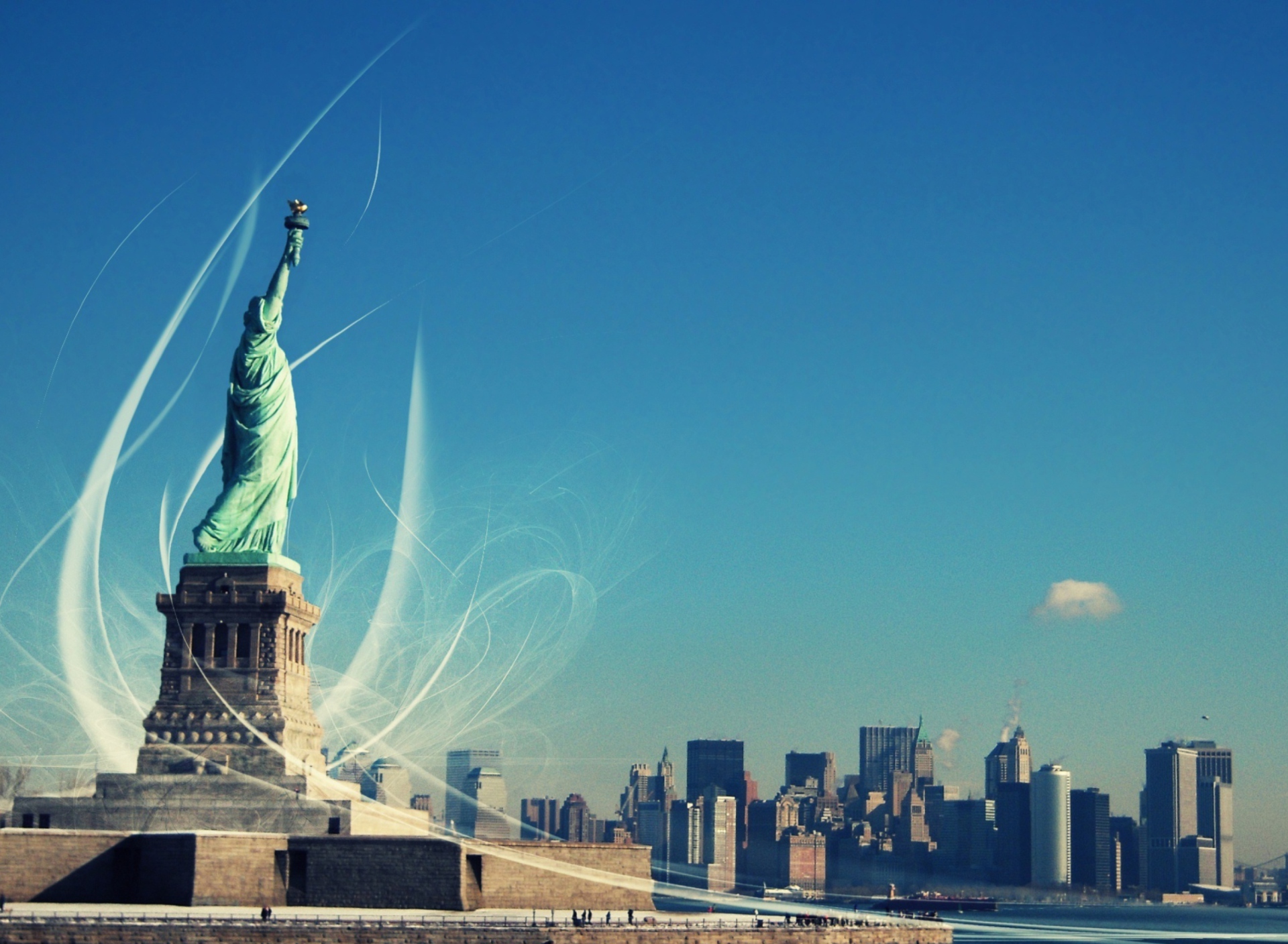 Screenshot №1 pro téma Statue Of Liberty 1920x1408