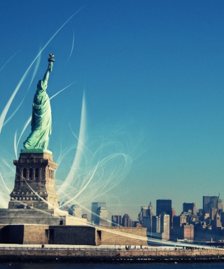 Statue Of Liberty sfondi gratuiti per iPhone 6 Plus