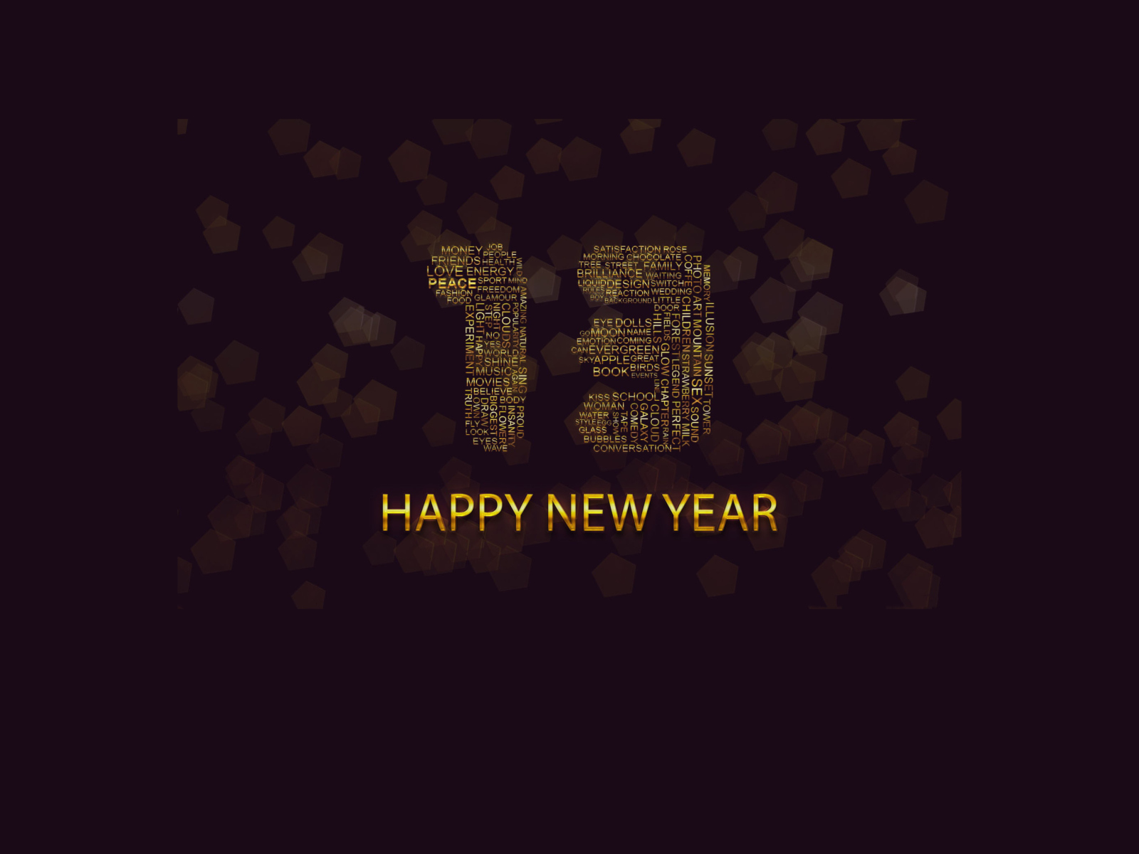 Happy New Year 2013 screenshot #1 1600x1200