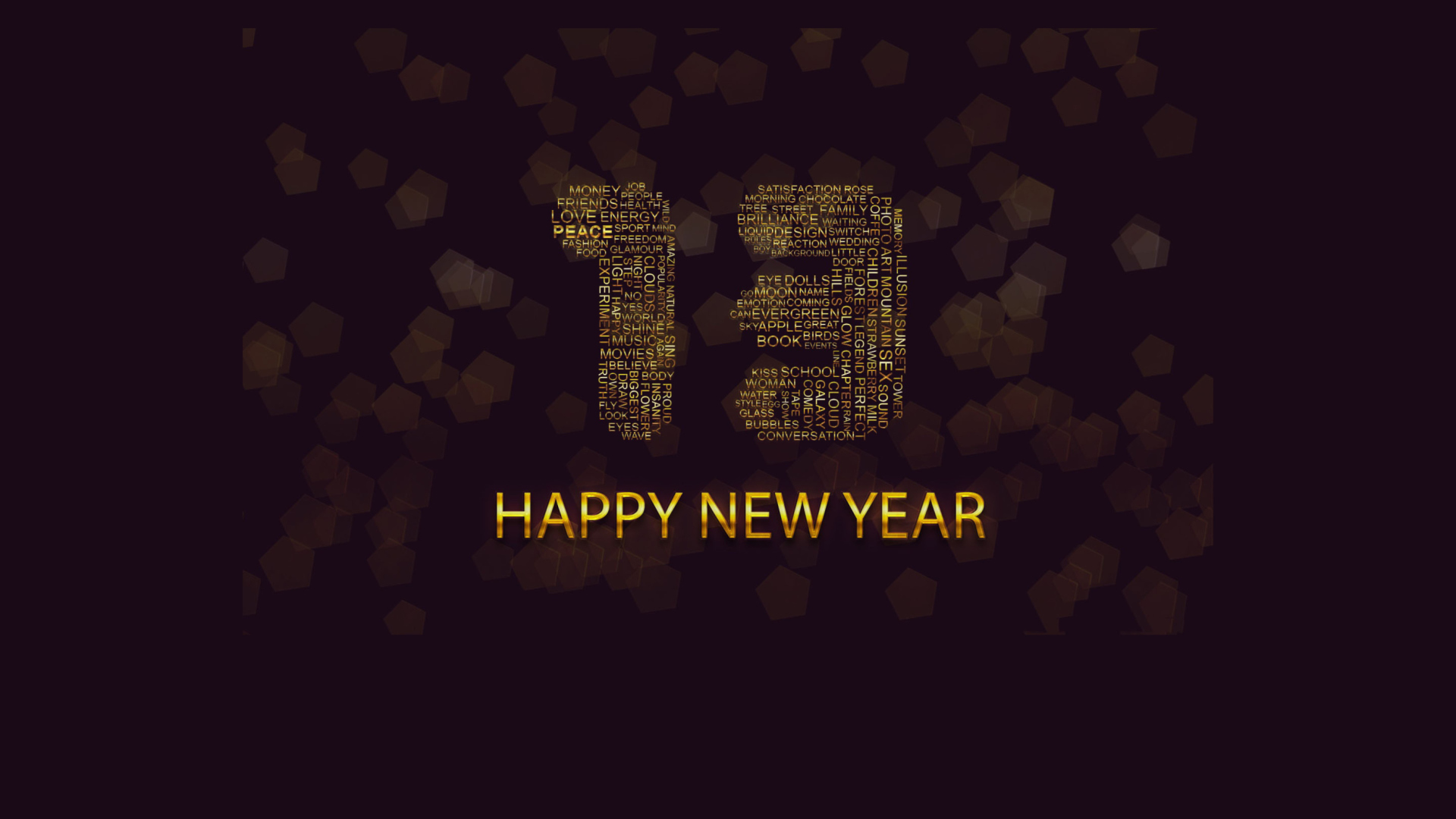 Happy New Year 2013 wallpaper 1920x1080
