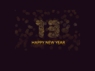 Happy New Year 2013 wallpaper 320x240