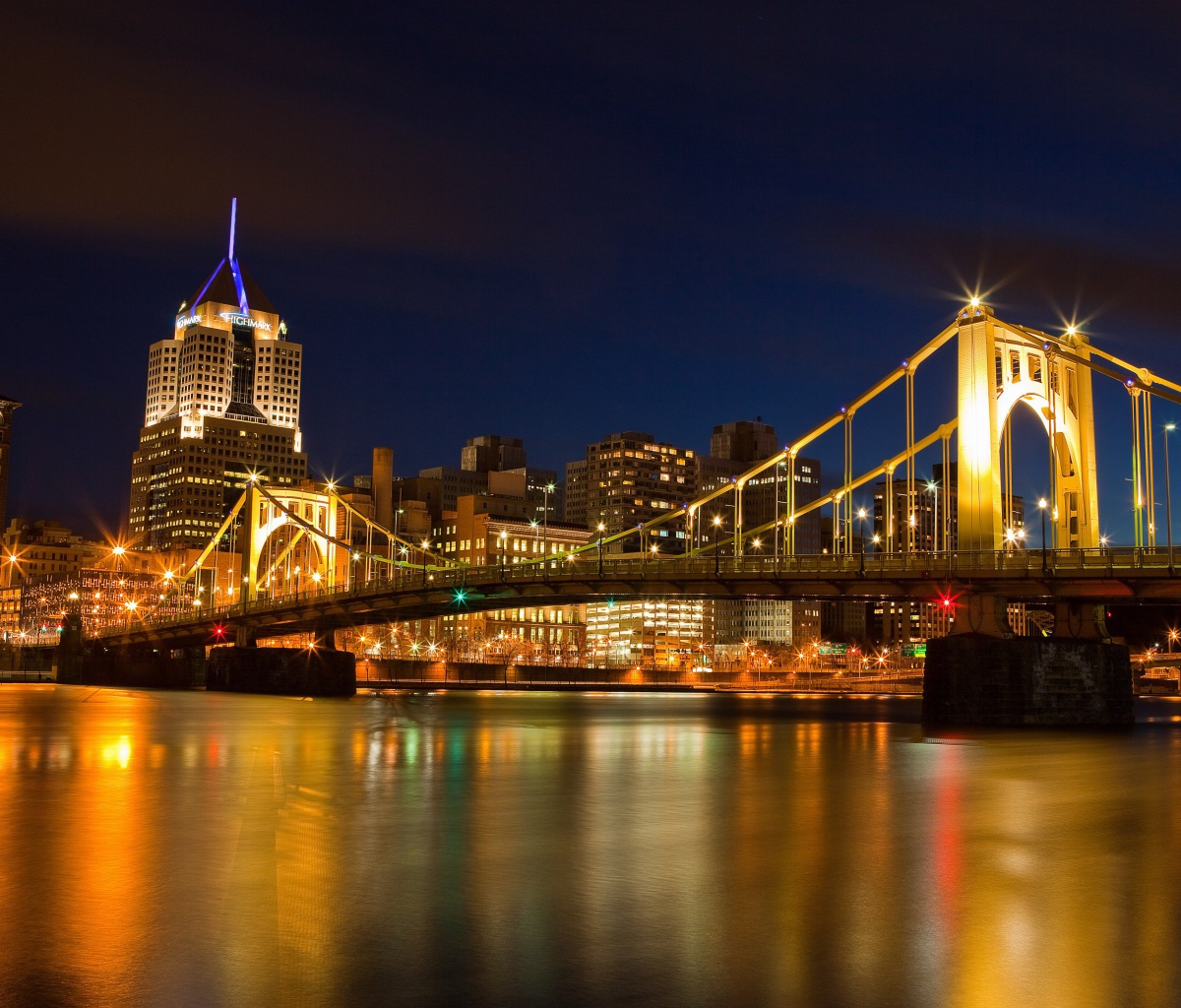 Sfondi Bridge in Pittsburgh Pennsylvania 1200x1024