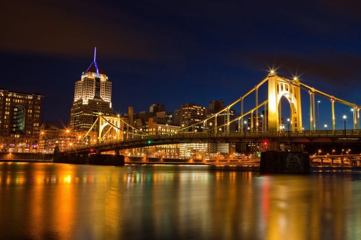Sfondi Bridge in Pittsburgh Pennsylvania