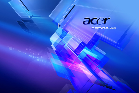 Acer Aspire wallpaper 480x320