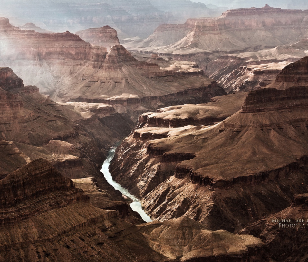 Обои Grand Canyon Arizona 1200x1024