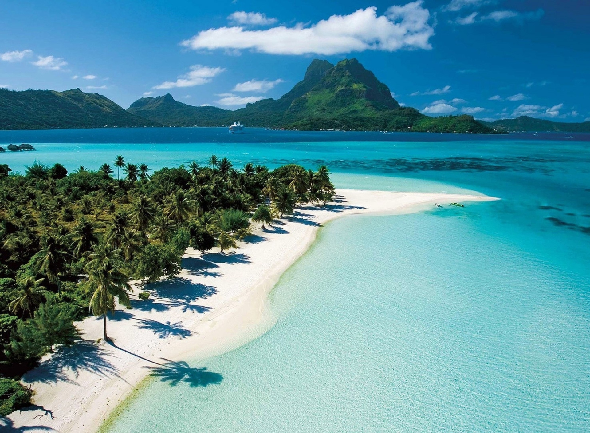 Sfondi Pacific Ocean Tahiti Bay 1920x1408