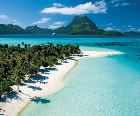 Sfondi Pacific Ocean Tahiti Bay 480x400