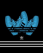 Das Adidas Shoes Wallpaper 176x220