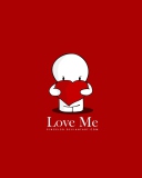 Screenshot №1 pro téma Love Me 128x160