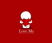 Обои Love Me 176x144